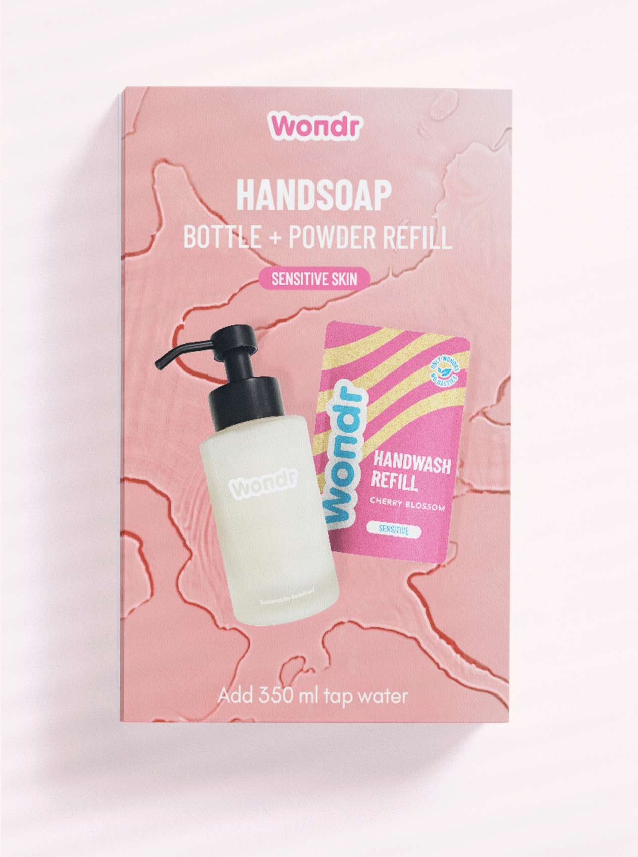 Wondr Handsoap bottle + refill cherssy blossom